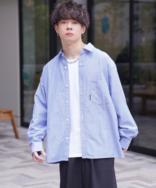 ADAMASTE（アダマスト）の「ステンレスフープピアス/イヤリング【両耳用】（ピアス（両耳用）・メンズ・シルバー/シルバー系その他・FREE）」の11枚目の写真