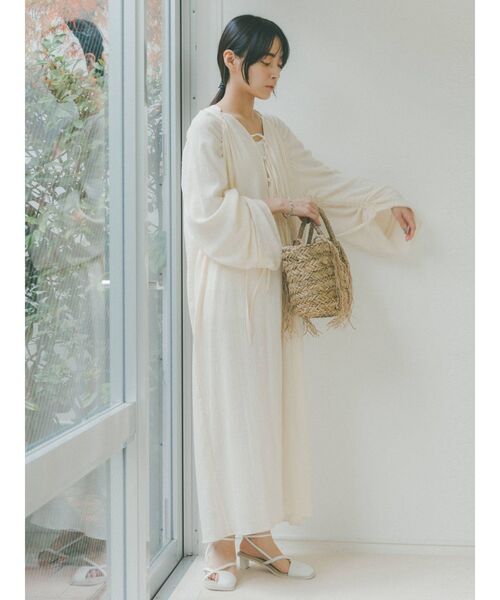 Ungrid（アングリッド）の「シーグラスショルダーバッグ（かごバッグ・レディース・ベージュ・FREE）」の10枚目の写真