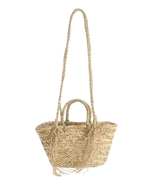 Ungrid（アングリッド）の「シーグラスショルダーバッグ（かごバッグ・レディース・ベージュ・FREE）」の17枚目の写真