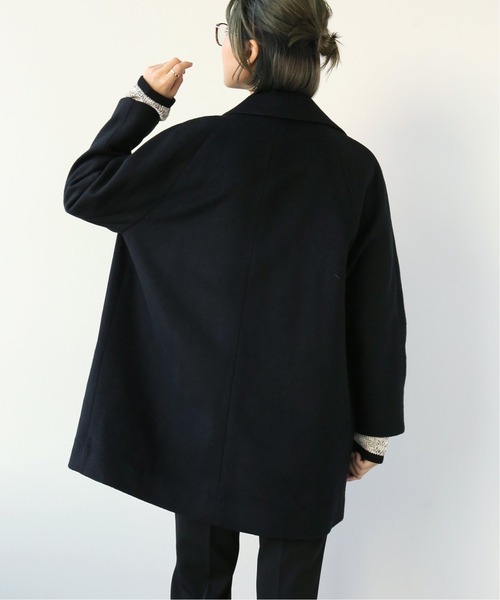 Simplicite（サンプリシテ）の「Pコート◆（その他アウター・レディース・ブラック/カーキ/アイボリー・FREE）」の6枚目の写真