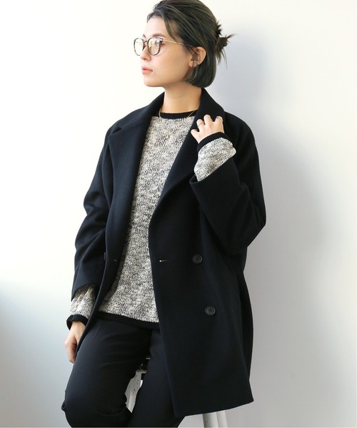 Simplicite（サンプリシテ）の「Pコート◆（その他アウター・レディース・ブラック/カーキ/アイボリー・FREE）」の9枚目の写真