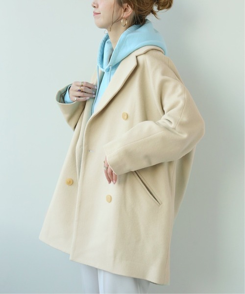 Simplicite（サンプリシテ）の「Pコート◆（その他アウター・レディース・ブラック/カーキ/アイボリー・FREE）」の11枚目の写真