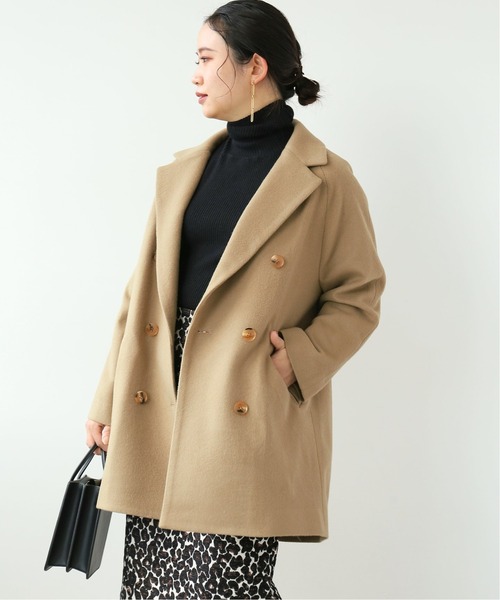 Simplicite（サンプリシテ）の「Pコート◆（その他アウター・レディース・ブラック/カーキ/アイボリー・FREE）」の14枚目の写真