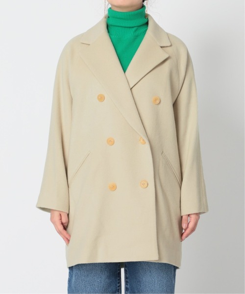 Simplicite（サンプリシテ）の「Pコート◆（その他アウター・レディース・ブラック/カーキ/アイボリー・FREE）」の19枚目の写真