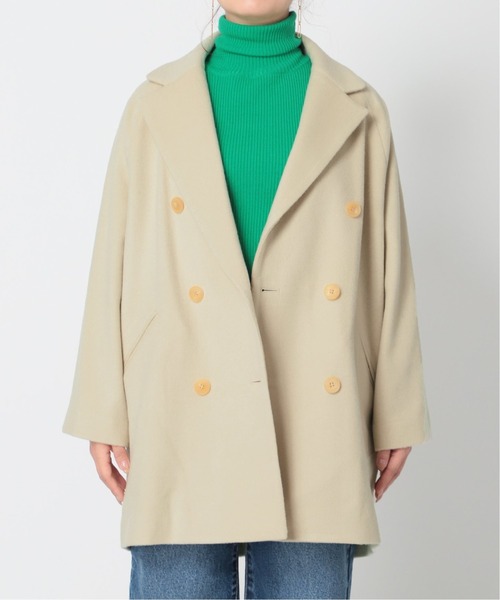 Simplicite（サンプリシテ）の「Pコート◆（その他アウター・レディース・ブラック/カーキ/アイボリー・FREE）」の21枚目の写真