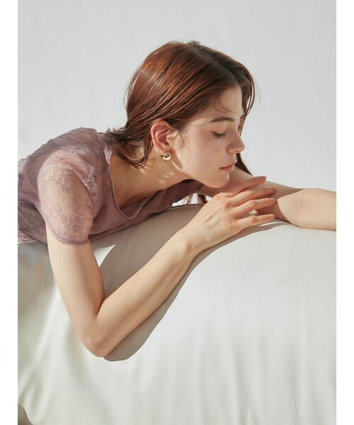 LAGUNAMOON(ラグナムーン)の「ボールフォルムピアス(ピアス(両耳用)・レディース・シルバー/ゴールド・FREE)」の3枚目の写真