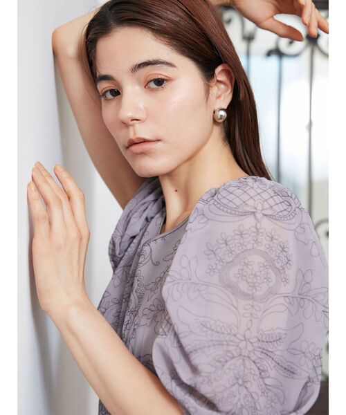 LAGUNAMOON(ラグナムーン)の「ボールフォルムピアス(ピアス(両耳用)・レディース・シルバー/ゴールド・FREE)」の4枚目の写真