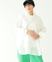 BEAMS BOY | BEAMS BOY / コットン タイプライター ビッグ ボタンダウンシャツ(シャツ/ブラウス)