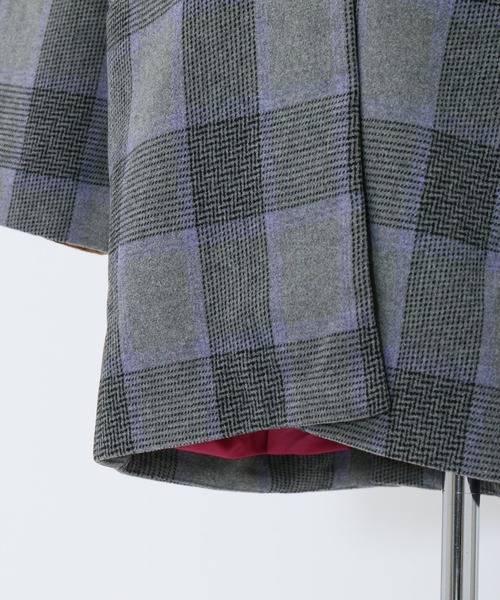 AS KNOW AS PINKY（アズノゥアズピンキー）の「上品フォルムコクーンコート（チェスターコート・レディース・ホワイト系その他/グレー系その他/ブラウン系その他・FREE）」の10枚目の写真