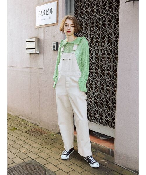 jouetie（ジュエティ）の「フリルカラーケーブル2WAYカーディガン（カーディガン/ボレロ・レディース・ブラック/ピンク/ブルー/グリーン・MEDIUM）」の6枚目の写真