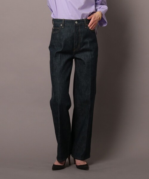 DRESSTERIOR(ドレステリア)の「◆【otonaMUSE5月号掲載】ストレートデニムパンツ(デニムパンツ・レディース・ネイビー/ブルー・38/36/34/40)」の13枚目の写真
