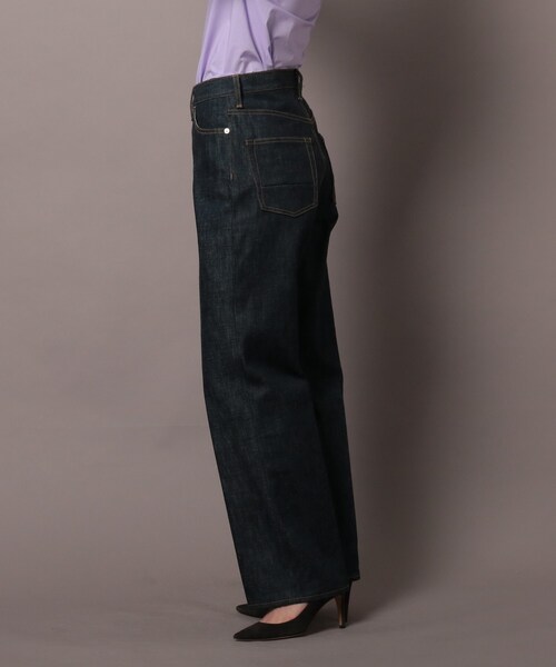 DRESSTERIOR(ドレステリア)の「◆【otonaMUSE5月号掲載】ストレートデニムパンツ(デニムパンツ・レディース・ネイビー/ブルー・38/36/34/40)」の14枚目の写真