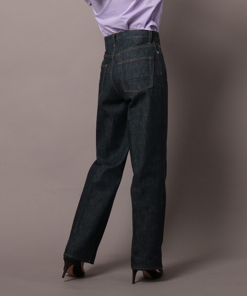 DRESSTERIOR(ドレステリア)の「◆【otonaMUSE5月号掲載】ストレートデニムパンツ(デニムパンツ・レディース・ネイビー/ブルー・38/36/34/40)」の16枚目の写真