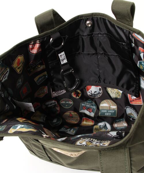 KELTY（ケルティ）の「【KELTY/ケルティ】70周年記念トートバッグ/70TH ANNIVERSARY NYLON TOTE S（トートバッグ・メンズ・ブラック/セージグリーン/タン/カーキブラウン/オリーブドラブ・FREE）」の7枚目の写真