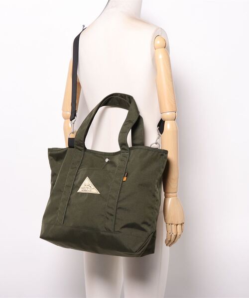 KELTY（ケルティ）の「【KELTY/ケルティ】70周年記念トートバッグ/70TH ANNIVERSARY NYLON TOTE S（トートバッグ・メンズ・ブラック/セージグリーン/タン/カーキブラウン/オリーブドラブ・FREE）」の8枚目の写真