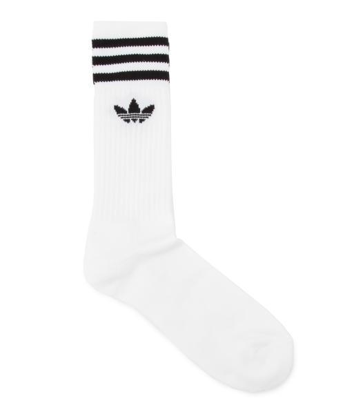 BEAMS BOY(ビームスボーイ)の「adidas / SOLID CREW SOCKS(ソックス/靴下・レディース・ホワイト・ONE SIZE)」の2枚目の写真