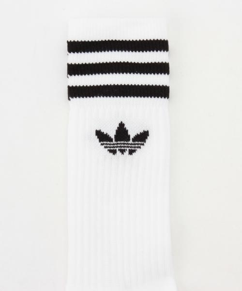 BEAMS BOY(ビームスボーイ)の「adidas / SOLID CREW SOCKS(ソックス/靴下・レディース・ホワイト・ONE SIZE)」の3枚目の写真