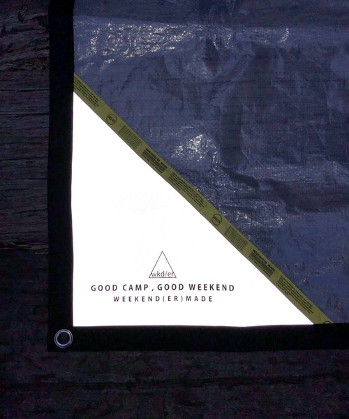 THE MILES(ザ マイルズ)の「WEEKEND(ER) ウィークエンダー PE CAMP CARPET ポリエチレンマルチシート(アウトドアグッズ・レディース・ホワイト・FREE)」の2枚目の写真