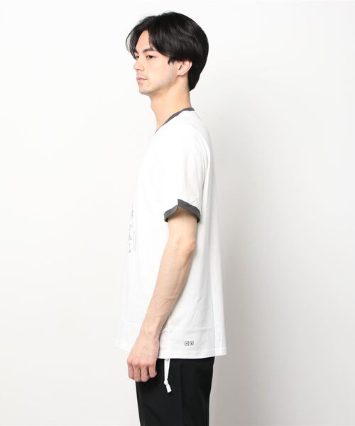 KSUBI(スビ)の「KSUBI SEXE KASH SS RINGER TEE (5000007172/5000007171)(Tシャツ/カットソー・メンズ・ホワイト/チャコールグレー・MEDIUM/LARGE)」の7枚目の写真