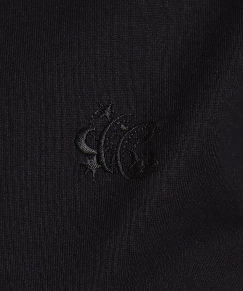 COUP DE CHANCE（クードシャンス）の「【洗える/日本製】刺繍ロゴTシャツ（Tシャツ/カットソー・レディース・ホワイト/ブラック/ベージュ・40/38/36/34）」の11枚目の写真