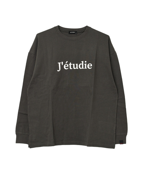 RAT EFFECT（ラットエフェクト）の「jetudieプリント袖リブロングTシャツ（Tシャツ/カットソー・キッズ・カーキ/サックスブルー/オフホワイト/ブラック/グレイッシュベージュ/チャコールグレー・160/130/150/140/120）」の19枚目の写真