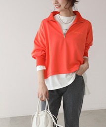 frames RAY CASSIN | WEB限定　裏毛ハーフジッププルオーバー　セットアップ着用可(スウェット)