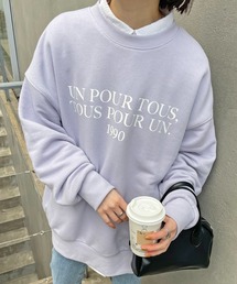 DISCOAT | ヘヴィウェイトシンプルロゴビックスウェット(スウェット)