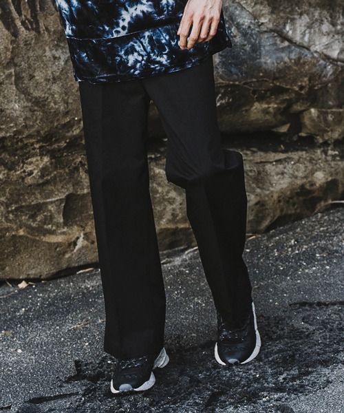 NO ID.（ノーアイディ）の「【NO ID.】High Waist Wide Pants / ハイ ウエスト ワイド パンツ（その他パンツ・メンズ・ブラック/サックスブルー/アイボリー/ベージュ・3/2/1）」の3枚目の写真