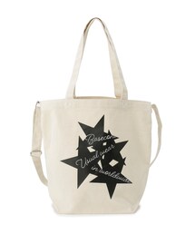 BASECONTROL | ◆デザインバリエーション グラフィック2WAYキャンバストートバッグ(トートバッグ)