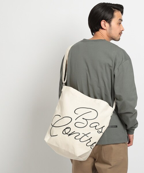 BASECONTROL（ベースコントロール）の「◆デザインバリエーション グラフィック2WAYキャンバストートバッグ（トートバッグ・メンズ・アイボリー/アイボリー系/アイボリー系1・99）」の9枚目の写真