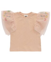 ファンタジーフラワー刺繍Tシャツ