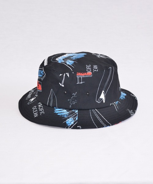ANCHOR（アンカー）の「CELEB  ウェーブ柄バケットハット（ハット・メンズ・ホワイト/ブラック/ネイビー・FREE）」の4枚目の写真