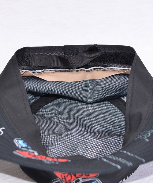 ANCHOR（アンカー）の「CELEB  ウェーブ柄バケットハット（ハット・メンズ・ホワイト/ブラック/ネイビー・FREE）」の5枚目の写真