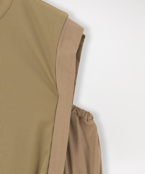 LOVELESS（ラブレス）の「【ドラマ着用商品】サイドドロストギャザードレス（ワンピース・レディース・ブラック/ネイビー/ライトイエロー/ブラウン系その他3・36）」の17枚目の写真