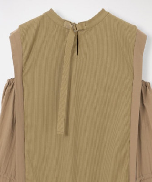 LOVELESS（ラブレス）の「【ドラマ着用商品】サイドドロストギャザードレス（ワンピース・レディース・ブラック/ネイビー/ライトイエロー/ブラウン系その他3・36）」の9枚目の写真