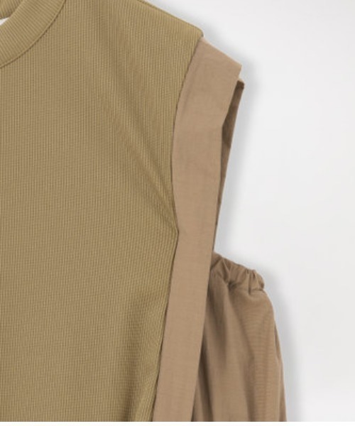 LOVELESS（ラブレス）の「【ドラマ着用商品】サイドドロストギャザードレス（ワンピース・レディース・ブラック/ネイビー/ライトイエロー/ブラウン系その他3・36）」の10枚目の写真