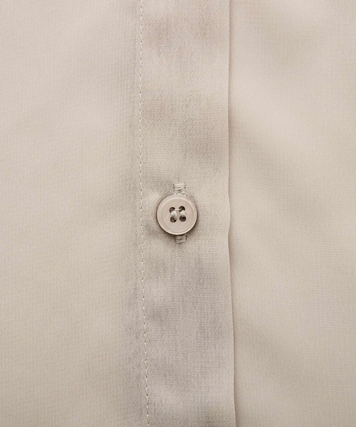 osharewalker（オシャレウォーカー）の「【廃盤】『セーラーカラーシアーシャツ』（シャツ/ブラウス・レディース・ブラック/グレイッシュブルー/ライトグレー・FREE）」の11枚目の写真