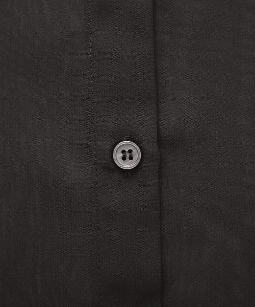 osharewalker（オシャレウォーカー）の「【廃盤】『セーラーカラーシアーシャツ』（シャツ/ブラウス・レディース・ブラック/グレイッシュブルー/ライトグレー・FREE）」の22枚目の写真