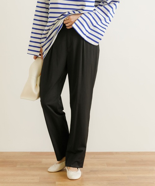 URBAN RESEARCH(アーバンリサーチ)の「ストレッチストレートカラーパンツ(その他パンツ・レディース・ブラック/イエロー/ブルー系その他・38/36)」の2枚目の写真