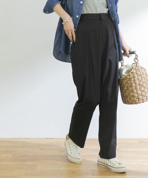 URBAN RESEARCH(アーバンリサーチ)の「ストレッチストレートカラーパンツ(その他パンツ・レディース・ブラック/イエロー/ブルー系その他・38/36)」の13枚目の写真