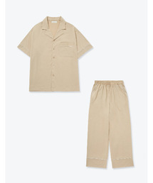 SLEEPY SLEEPY | ユニセックスコンフォートコットンパジャマセット/半袖ロングパンツ／SLEEPY SLEEPY(ルームウェア/パジャマ)