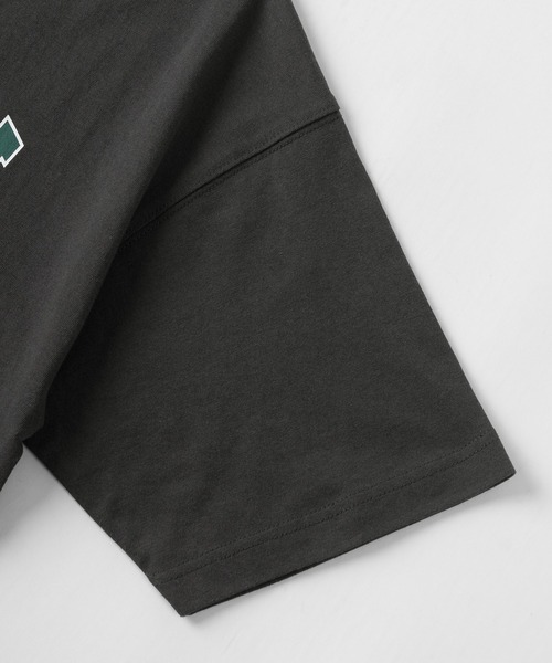 make a ray!(メイク ア レイ!)の「ビッグシルエット カレッジロゴプリント 半袖Tシャツ/リンガープリントTシャツ/Florida/MONTANA/WISCONSIN/VIRGINIA/【USAコットン】(Tシャツ/カットソー・レディース・ホワイト/チャコールグレー/グリーン/ホワイト系その他/グレー系その他/グリーン系その他/ホワイト系その他2/グレー系その他2・M/L)」の13枚目の写真