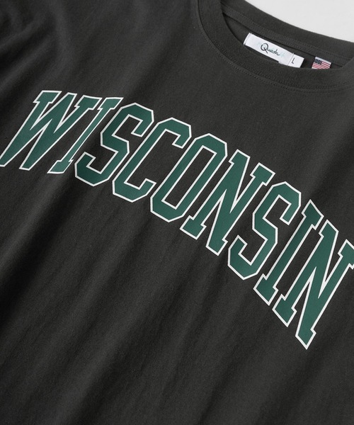 make a ray!(メイク ア レイ!)の「ビッグシルエット カレッジロゴプリント 半袖Tシャツ/リンガープリントTシャツ/Florida/MONTANA/WISCONSIN/VIRGINIA/【USAコットン】(Tシャツ/カットソー・レディース・ホワイト/チャコールグレー/グリーン/ホワイト系その他/グレー系その他/グリーン系その他/ホワイト系その他2/グレー系その他2・M/L)」の19枚目の写真