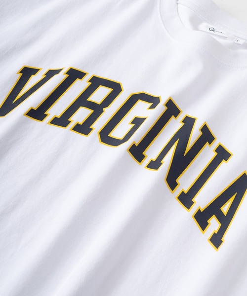 make a ray!(メイク ア レイ!)の「ビッグシルエット カレッジロゴプリント 半袖Tシャツ/リンガープリントTシャツ/Florida/MONTANA/WISCONSIN/VIRGINIA/【USAコットン】(Tシャツ/カットソー・レディース・ホワイト/チャコールグレー/グリーン/ホワイト系その他/グレー系その他/グリーン系その他/ホワイト系その他2/グレー系その他2・M/L)」の22枚目の写真