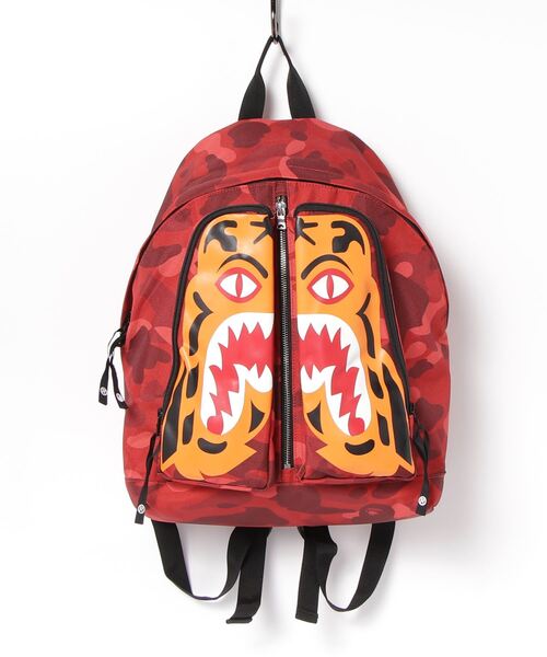 【セール】COLOR CAMO TIGER DAY PACK M（バックパック/リュック）｜A BATHING APE（アベイシングエイプ）の