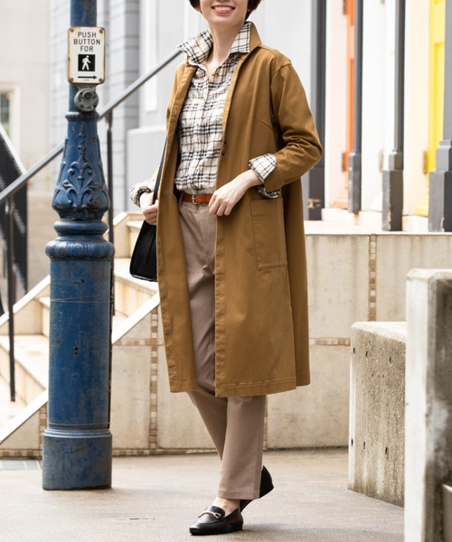 aunt lily（アントリリー）の「コットンツイルマルチスタイルコート