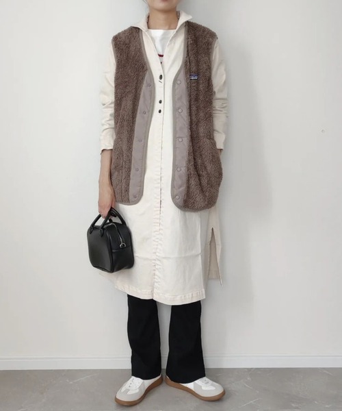aunt lily(アントリリー)の「コットンツイルマルチスタイルコート(その他アウター・レディース・インディゴブルー/ライトカーキ/キナリ・11号/9号/13号/7号/15号)」の20枚目の写真