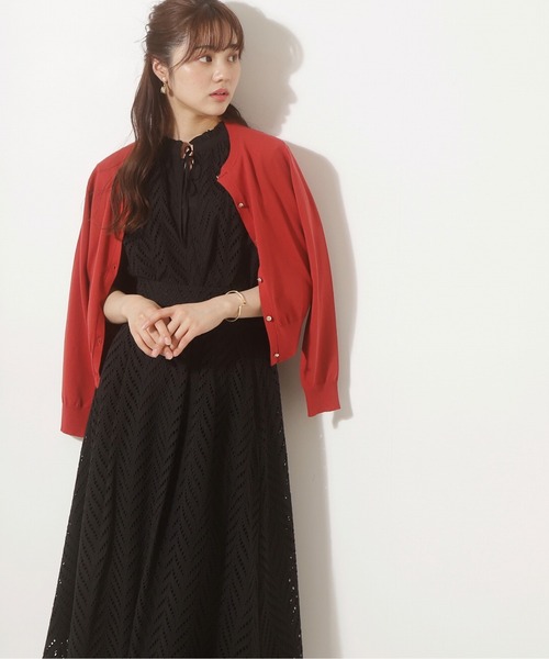 PROPORTION BODY DRESSING（プロポーションボディドレッシング）の「フリルネックレースブラウス / 1212210604（シャツ/ブラウス・レディース・ブラック/ブルー/オフホワイト・SMALL/MEDIUM）」の21枚目の写真