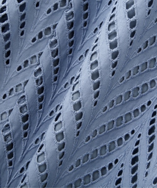 PROPORTION BODY DRESSING（プロポーションボディドレッシング）の「フリルネックレースブラウス / 1212210604（シャツ/ブラウス・レディース・ブラック/ブルー/オフホワイト・SMALL/MEDIUM）」の10枚目の写真