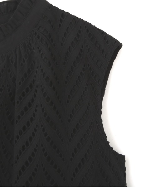 PROPORTION BODY DRESSING（プロポーションボディドレッシング）の「フリルネックレースブラウス / 1212210604（シャツ/ブラウス・レディース・ブラック/ブルー/オフホワイト・SMALL/MEDIUM）」の13枚目の写真